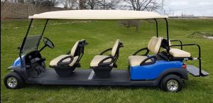 Limo golf cart