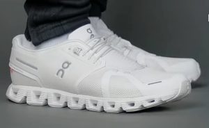 On cloud golf shoes