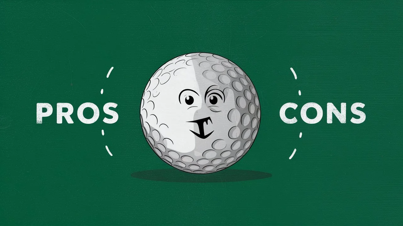 Pros and Cons of Funny Golf Balls